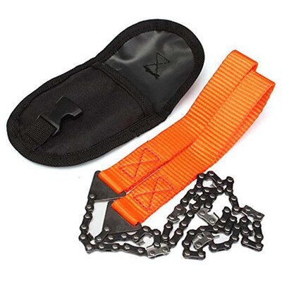 Portable Survival Chain Saw Chainsaws Emergency Camping Hiki