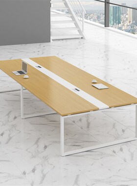 会议桌椅接待洽谈桌子会议室办公桌长条培训桌