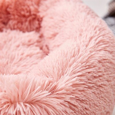 Dog Bed Kennel Pet House Velvet Mats Sofa Cat Basket warm