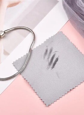 50pcs Sterling Silver Polishing Cloth Set Jewelry Cleaning