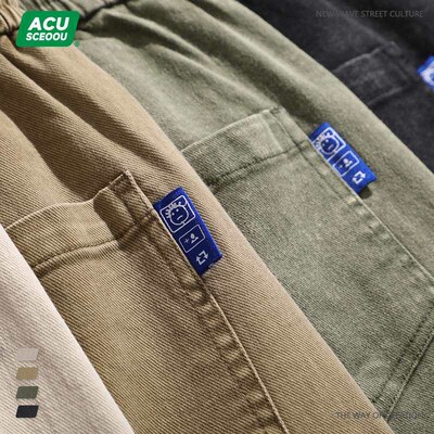 ACU Mens Wear  Spring Textured Washed Cotton Heavy Workwea