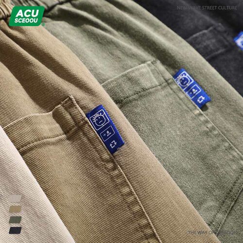 ACU Mens Wear  Spring Textured Washed Cotton Heavy Workwea