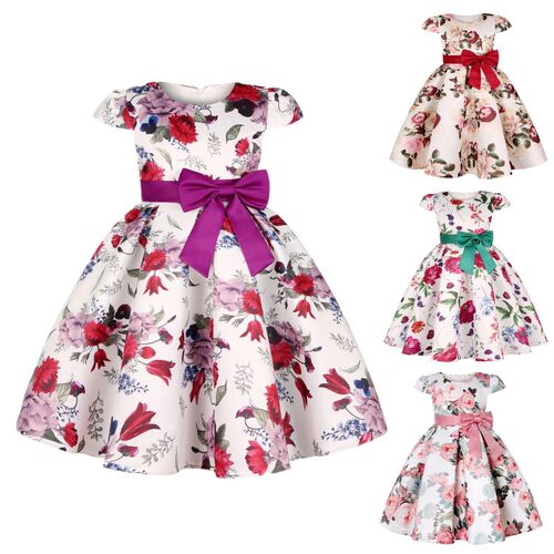 Princess Dress for Girls Wedding Party Kids Dresses Birthday