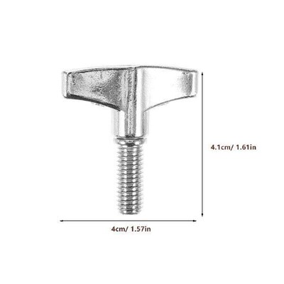 4pcs Drum Rack Accessories Metal Cymbal Stand Wing Nuts