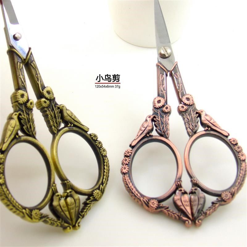 复古工艺剪小鸟剪鸟形小裁缝剪龙凤手工绣花雕花剪办公家用茶包剪,居家日用,家用剪刀,淘宝优惠券,粉丝福利购,淘宝优惠卷