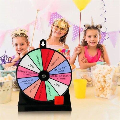 Wheel Prize Spinnings Tabletop Turntable Draw Wheels
