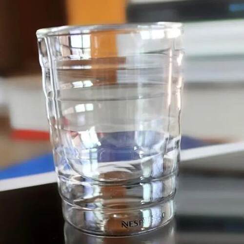 Nespresso Coffee Mug Heat Resistant Double Wall Tea Glass Cu