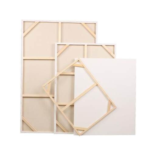 painting canvas blank pane square mounted Art Cotton flax