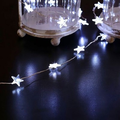Independence Day Decor LED String Lights with Remote 10 ft 3