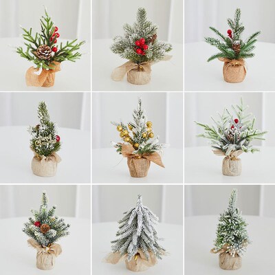 Small Christmas Tree Tabletop decorations MiniChristmas Tree