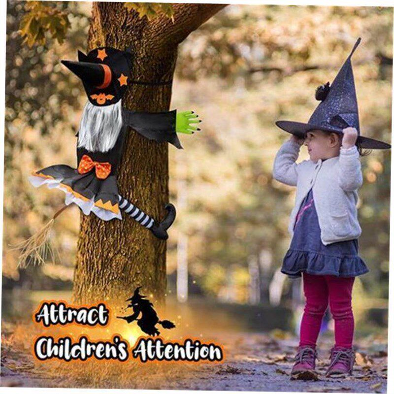 Crashing Witch Decor, Halloween Decorations Outdoor
