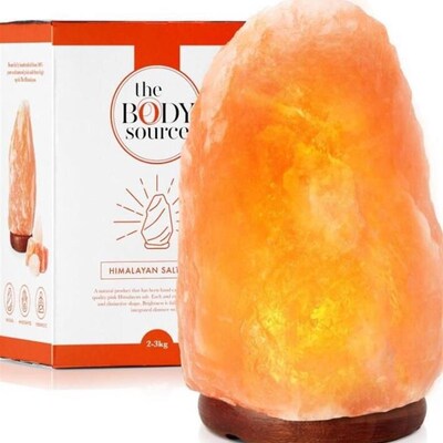 Natural Himalayan Salt Crystal Lamp Pink Rock Healing