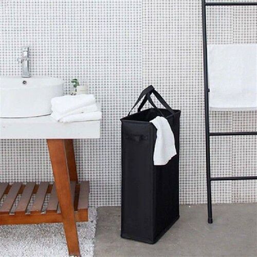 Laundry Hamper Handles Narrow Foldable Laundry Basket Thin