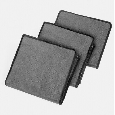 Non-woven storage box quilt foldable storage bag sorting box
