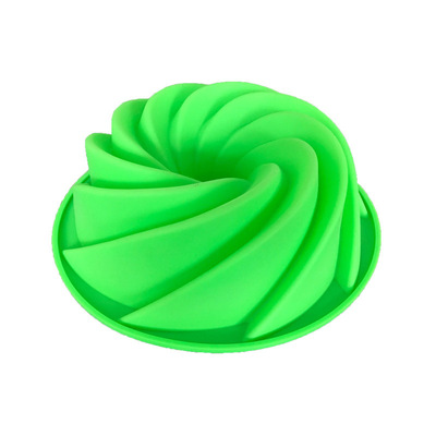 Spiral shape silicone Cake Mold Bread Cyclone baking Mould