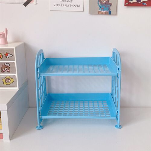 1Pcs Kawaii Macaron Minimalist Desk Desktop Organizer Storag