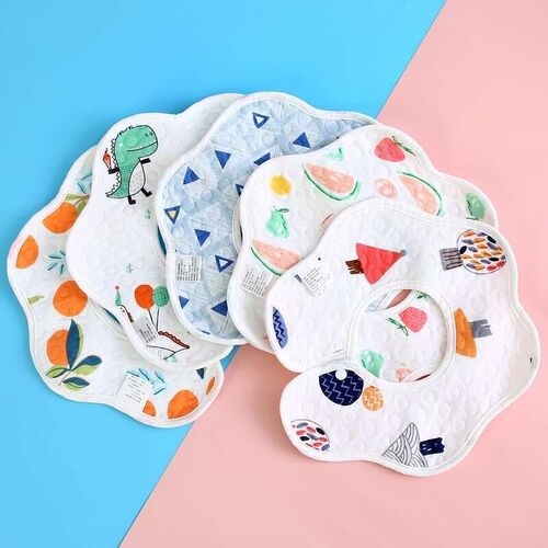 Cotton Slippery Towel Baby Baby Bib Bib Cotton Newborns Wate