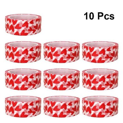 10 Rolls Decorative Tape Gift Wrapping Diary Sticker DIY