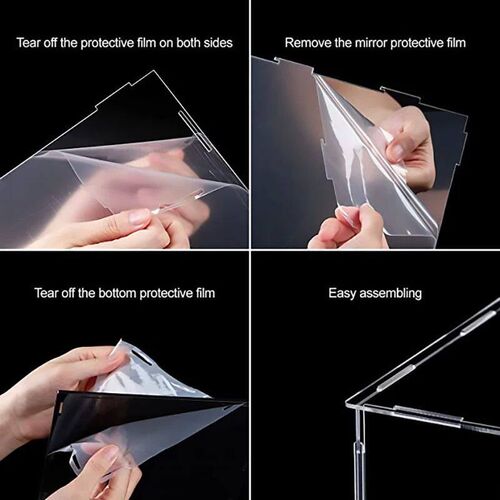 75 Size Display Case for Collectibles Assemble Clear Acrylic