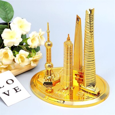 Shanghai souvenir Oriental Pearl Jinmao Tower world