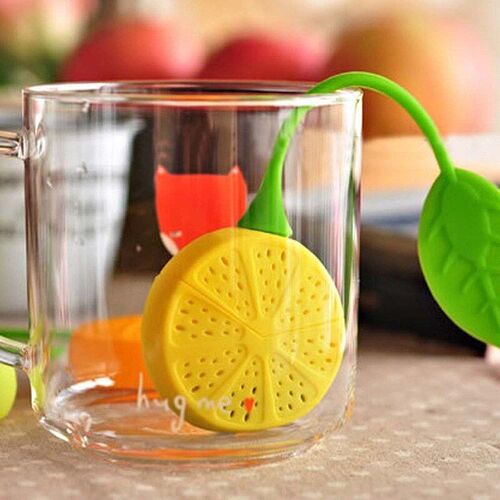 Tea Filter Creative Silicone Lemon Tea Maker Tea Bag Tea Lea