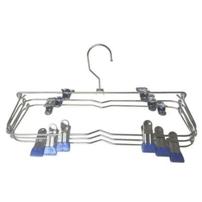1PC Multilayer Clothes Hangers with 8 Clips Clothing Storage