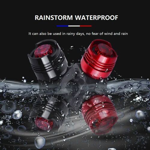 Road Mountain Bike Light LED Flash Waterproof Bicycle Tail L