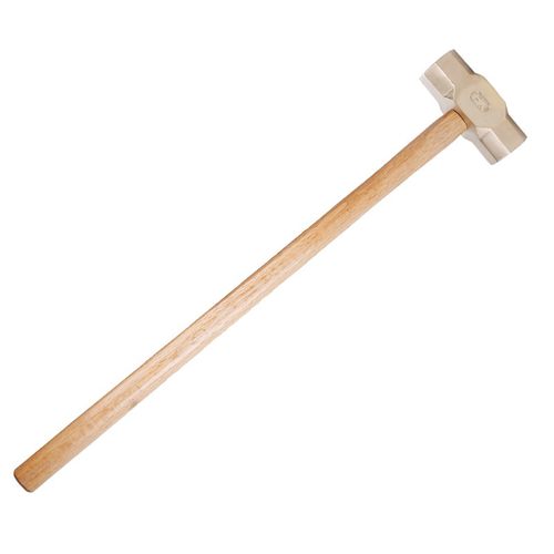 促销纯正防爆紫铜锤子 木柄紫铜八角锤 铜榔头 大锤 小铜锤