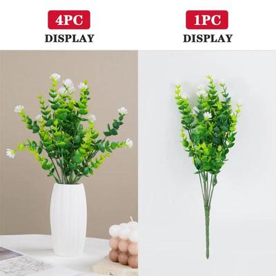 1 Bundle Outdoor UV Resistant Artificial Flowers Greenery Sh