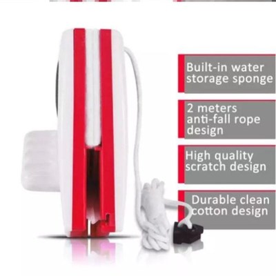 Double Side Magnetic Window Cleaner Brush Wash Glass Wiper