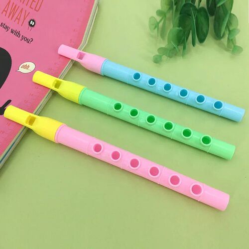 15Pcs Colorful Plastic Flute Toys for Kids Birthday Party Fa