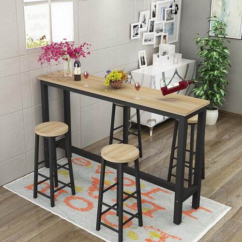 Simple home all bar wall bar table coffee milk tea shop
