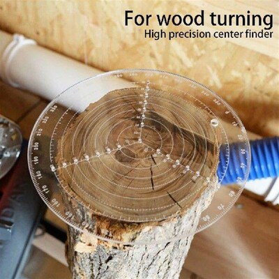 Round Center Finder Compass Centering Ruler High-precision
