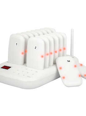 ctel加迅无线呼叫器咖啡店麻辣烫餐饮银行商用叫号器振动提示器自