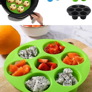 Air Fryer Frying Cage Dish Baking Pan Rack  Tray Pot Accesso