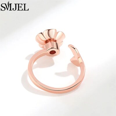 Vintage Dandelion Anxiety Ring Fidget Spinner Rings for Wome