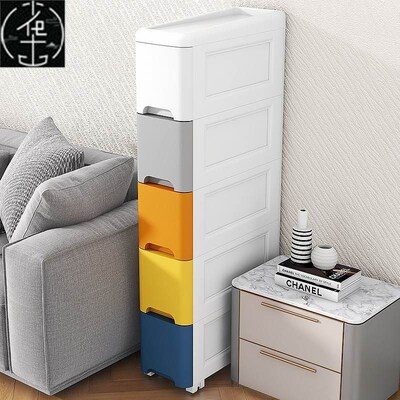 Thickened large plastic drawer type storage cabinet shoe cab