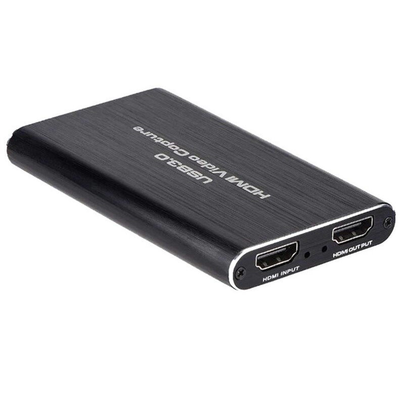4K USB 3.0视频采集卡HDMI录制盒1080P 60FPS