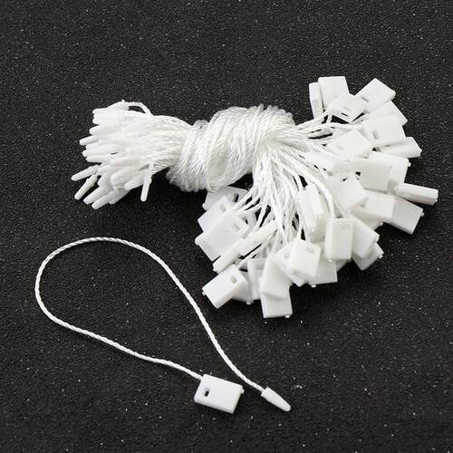 500Pcs Price Tags Hang Tag String Clothing Garment Tags Poly