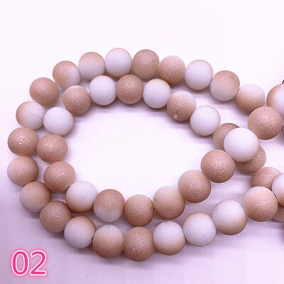 Wholesale 6/8mm Frosted Matt Austrian Crystal Beads High Qua
