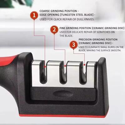 1pc Multifunctional Sharpening Stone Knife Sharpener Kitchen