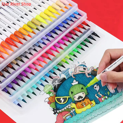 12/24/36/48 PCS Colored Art Sketching Markers Drawing Set Do