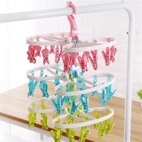 hanger clothes clip wind socks plastic hangers rack hooks