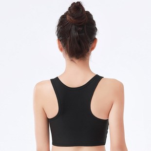 lesbian tomboy sngthen flatchest breast binder short vest