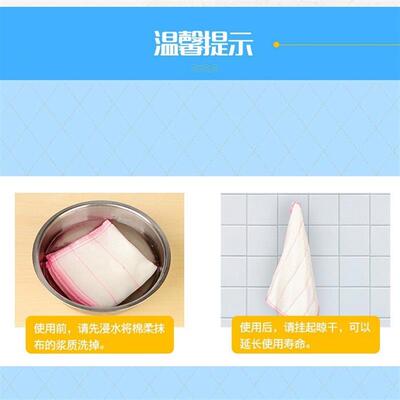 Dish Cloths & Dish Towels for Kitchen Reusable 30x30cm 3pcs