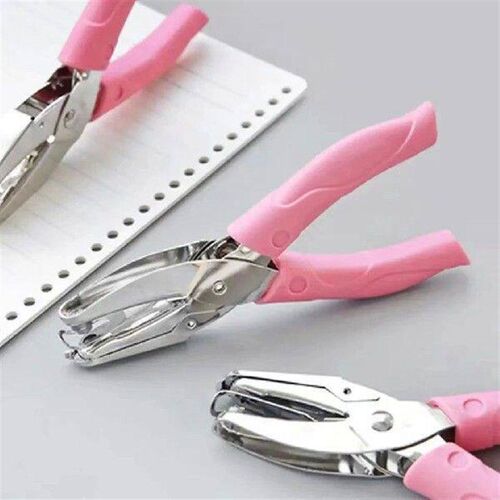 New Handle Hole Punch DIY Looseleaf Paper Cutter Circular