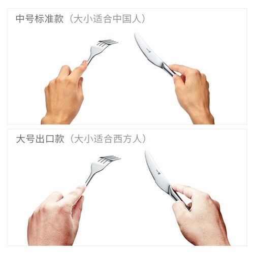 StainlessSteel Knife and Fork Set Small Spoon Portable