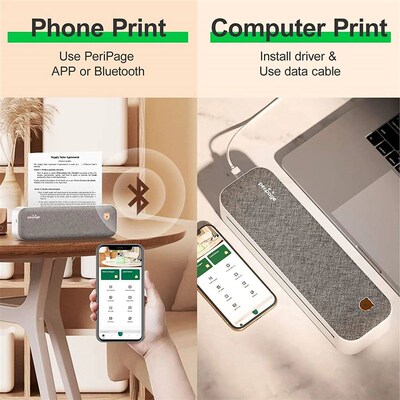 Peripage A40 Thermal Printer Wireless Tattoo Transfer Blueto