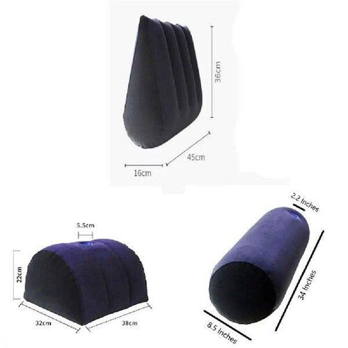 New PVC Fing Silicone Pillow Triangle Cylinder Wedge