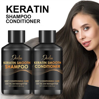 Deep repair shampoo set nourishes and softens shampoo, cond